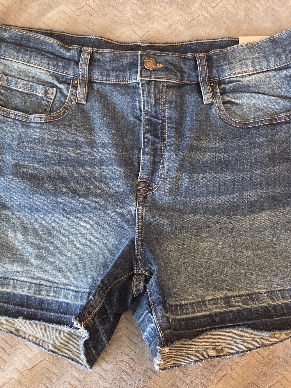 DKNY Jeans Light Blue Denim Shorts